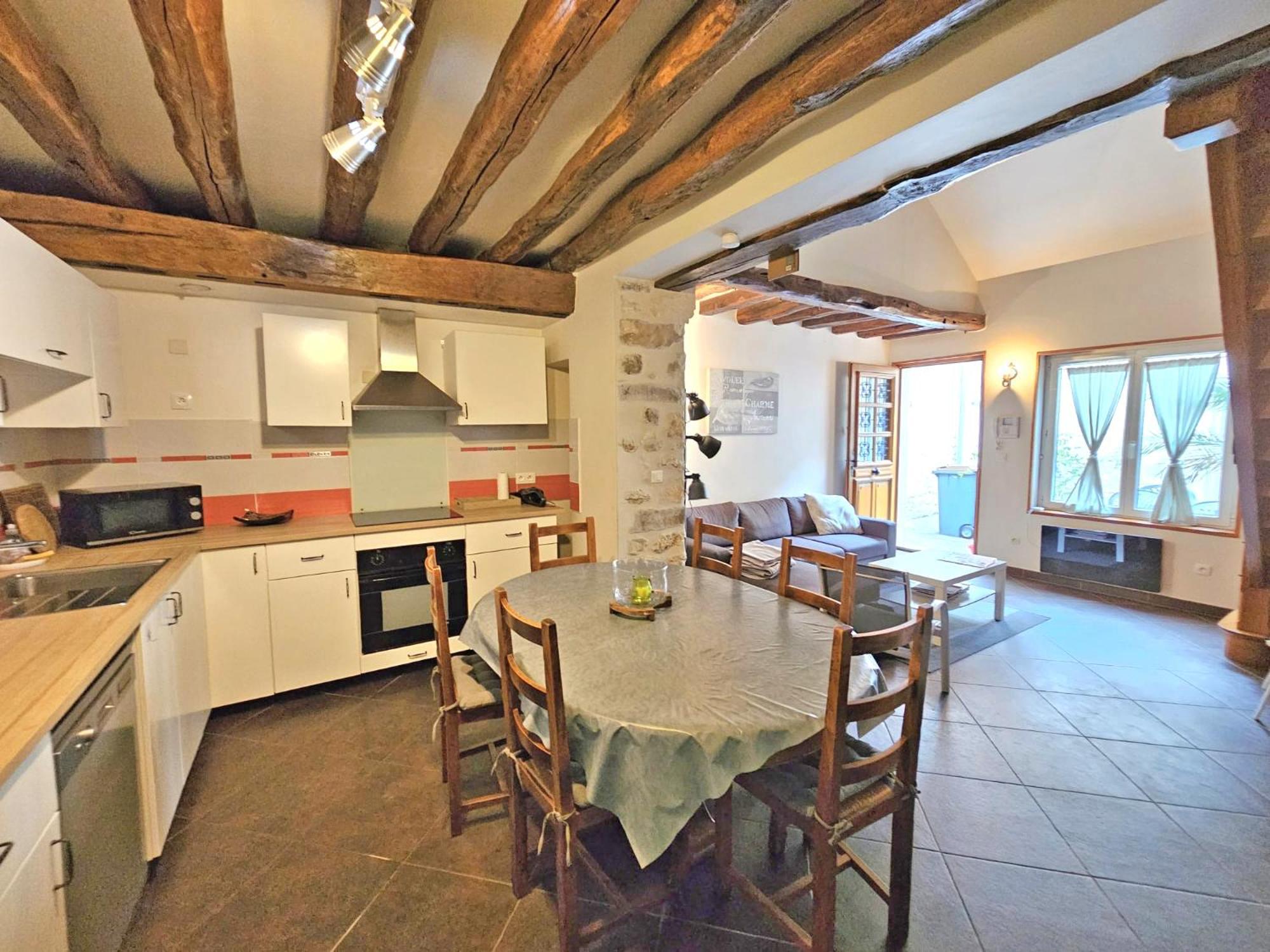Triplex Sisley - Maison Atypique Avec Cour Exterieure Moret sur Loing Bagian luar foto