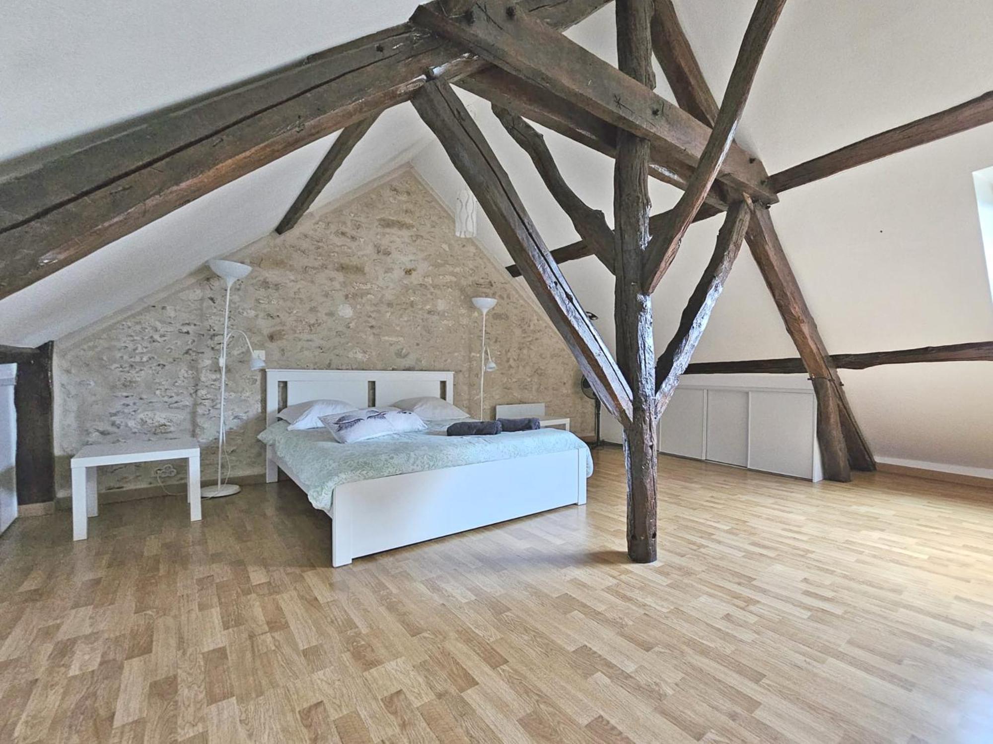 Triplex Sisley - Maison Atypique Avec Cour Exterieure Moret sur Loing Bagian luar foto