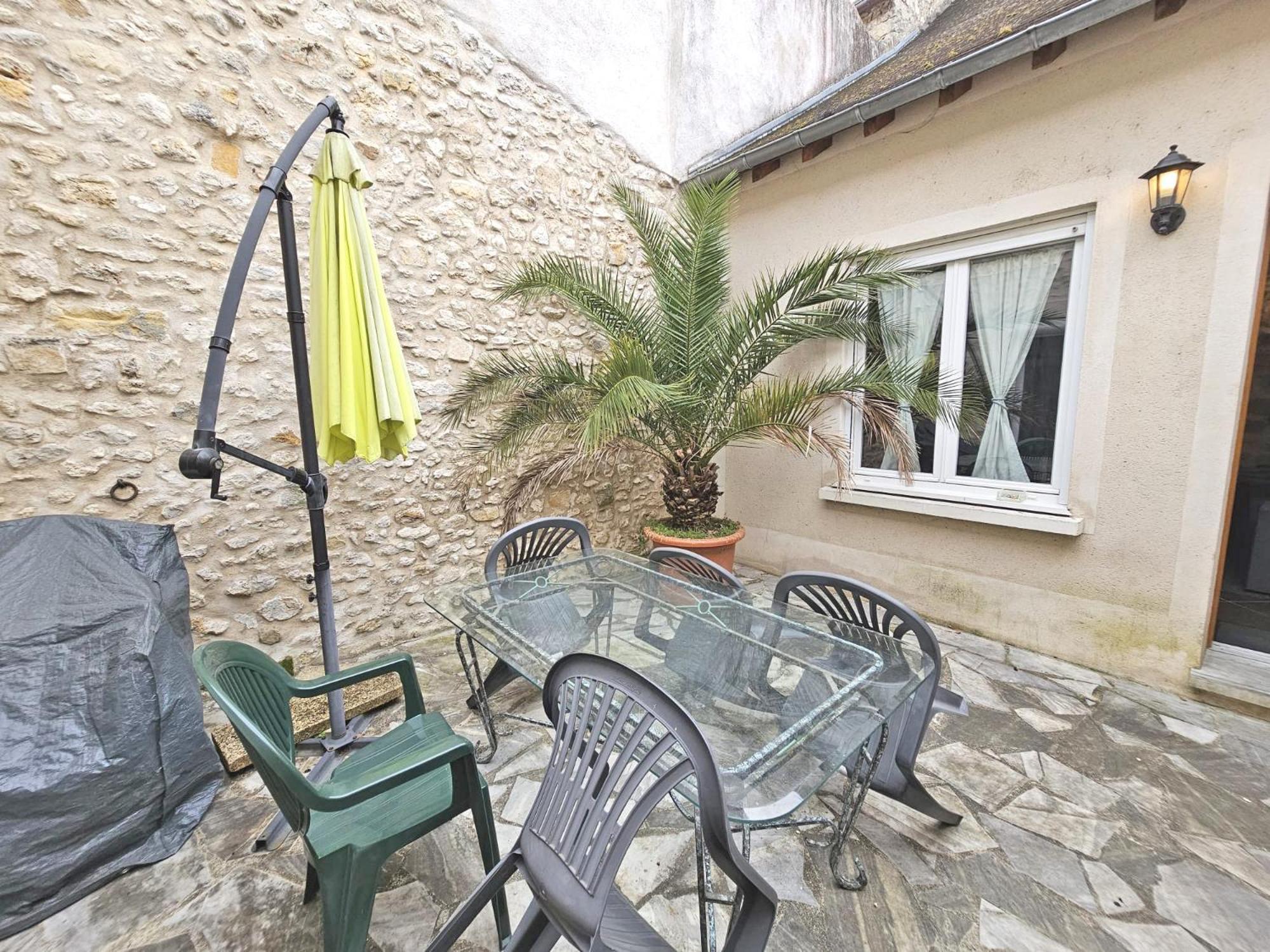 Triplex Sisley - Maison Atypique Avec Cour Exterieure Moret sur Loing Bagian luar foto